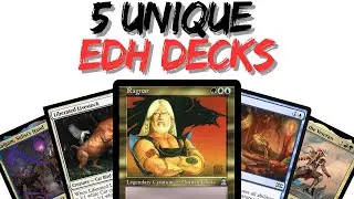 5 Unique Commander Deck Ideas: EDH Deckbuilding part 5