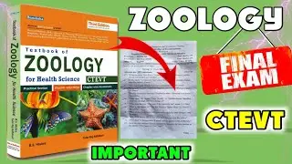 Zoology Important Question || CTEVT IMPORTANT 2082 #ctevt 