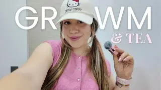 Content Creation journey braindump while I get ready | GRWM & Tea