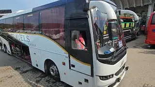 Guwahati bye bye l Pizza l ISBT I Volvo I Journey to home town Bokakhat l Trishul Transport 🥺🥺🥺
