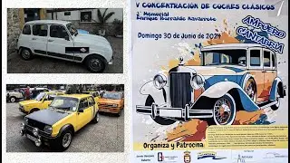 V Concentración de coches clásicos en Ampuero
