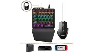 FO203 - Delta essentials PUBG Fortnite フォルナイト FPS ゲーム キーボードマウス Nintendo Switch/PS4/XBOX ONE 対応