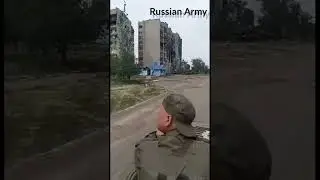🇷🇺 Russian Army Patrol In Popasna #shorts #russia #ukrainewar