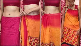 Kunbi Saree Draping From Goa|How to wear Kunbi Saree by Priya|Beautic Studio