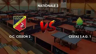 O.C. CESSON 2 - CESTAS S.A.G. 1 - NATIONALE 3 - Table 2