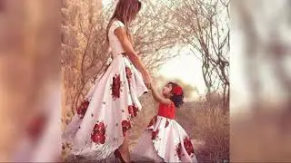 Beautiful matching mother daughter outfits / dresses ll Fashion Bindas ll