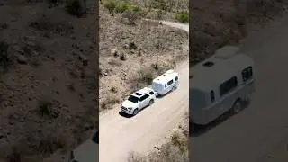 Casita travel trailer for exploring the hard-to-get-to Arizona backcountry.. #shorts #travel #camp
