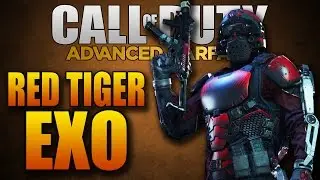 Advanced Warfare: RED TIGER Exo Suit! (Multiplayer Character Customization)