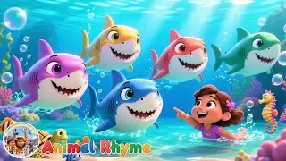 Five Big Baby Sharks Learn Colors | Bella&rsquo;s Fun Underwater Color Song