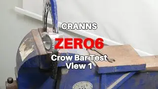 Cranns Zero6 Disc Lock: Crowbar Test from Multiple Angles