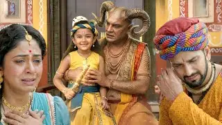 ढोंगी बाबा निकला मायावी राक्षस, कान्हा को कर लिया माया में कैद || Yashomati Maiya Ke Nandlala