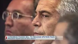 Congress passes bill to release Epstein files