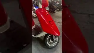 YAMAHA JOG 90cc ah 15 std mofle corto aro vino #maximorpm #motorcycle #bajon #drag #honda