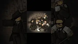 Mafioso & goons coloring process #roblox #forsaken #digitalart #mafioso #dreamgame #gubby #art