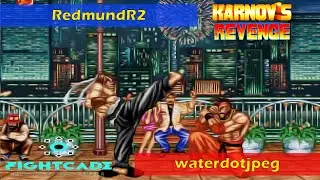 Fighter's History - Karnov's Revenge | RedmundR2 vs waterdotjpeg | Fightcade