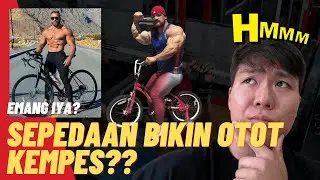 Gowes Sepedaan dan Pertumbuhan Otot, Cardio Sepeda Bagus Untuk Ototkah?