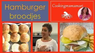 Zachte Broodjes! (hamburgerbroodjes)