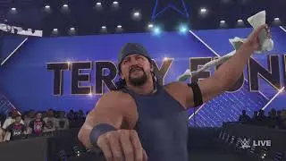 WWE 2K24 Wolfman, Peewee, Reptile vs Terry, Crazy Mike, Hunter