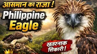 दुनिया का सबसे खतरनाक शिकारी पक्षी | Philippine Eagle