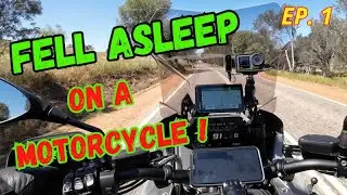 Она ЗАСНУЛА во время нашей поездки по Австралии на BMW GS. Эпизод 1.