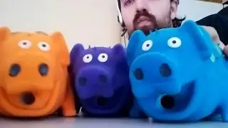 multipet dog toy squeaky pig