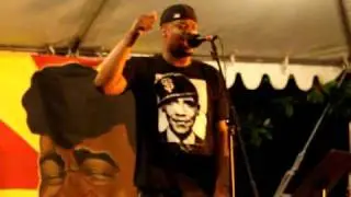 Nercity performing at the 10 most wanted poetry event