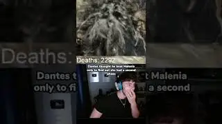 Реакция Дантеса на Малению во второй фазе Elden Ring 😂