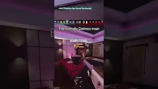 Дружелюбный Деймос майн #rainbowsixsiege #R6s #siege