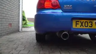 2003 Subaru Impreza WRX STI - Prodrive Exhaust Sound