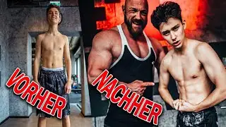 Lauch Transformation! 8 Wochen Muskelaufbau mit Keanu Rapp