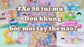 Tear open 98 blind bags - How to open a large order? - Charm DIY Part 32 #blindbag #x&egrave; T&uacute;im&ugrave;m&ugrave; #b...