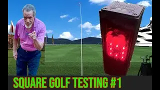 Тест Square Golf 1: вращение и формирование удара | Garmin обычно давал сбои | Это надежное оборудование