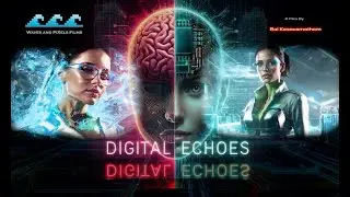 Digital Echoes | An experimental AI short film | Video generated by AI | @wavesandpixelsfilms