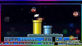 New Super Mario World 1 The 12 Magic Orbs Mundo 11 Space (SMW Rom Hack) (Snes9x EX+) (4K,50 FPS)