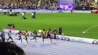 Noah Lyles wins 100m Final at the Paris 2024 Olympic Games