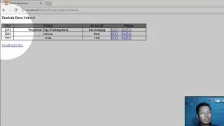 CODEIGNITER - Flashdata pada Perintah ( Insert,Edit dan Delete )
