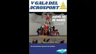 V Gala del Acrosport del IES Sierra de lasVillas.