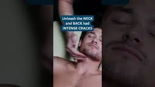 NECK and BACK had INTENSE CRACKS #chiropractic #chiropracticadjustment #asmr #chiropractor #health