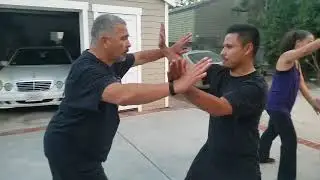 Sifu James Ibrao on exploding techniques, with Sifu Henry Gutierrez & Neal Medina