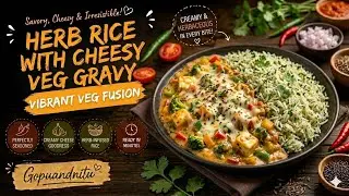 Veg Herb Rice 🌿 #HerbRice #herbricerecipe  #VegRiceRecipe #HealthyRice #EasyRiceRecipes #food #love