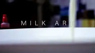 Music in Motion - Milk Art (Milk Experiment)