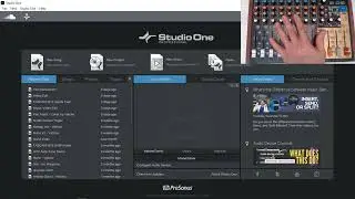 Настройка контроллера DAW TASCAM Model 12 с помощью Studio One и REAPER Daw