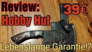 Review: Hobby, Hut HH-325, Bushcraftmesser, 1095 Stahl 