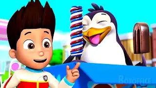 A Patrulha Canina salva os pinguins perdidos 🐧☀️ | Série Patrulha Canina | Clipe