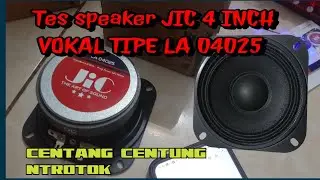 Tes speaker jic 4 inch LA 04025 MID VOKAL