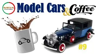 Model Cars & Coffee #9: 1931 Cadillac V-16 Town Brougham, body by Fleetwood (Jo-Han in 1/25 scale)
