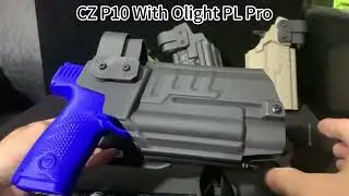 CZ P-10 Kydex Holster for Olight PL Pro