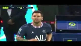 HISTORY!Messi's debut for PSG.