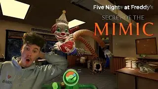 FNAF Secret of The Mimic Funny Moments - Creating a Springlock Suit