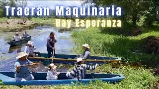El gobernador promete maquinaria para rescatar los canales de Ihuatzio y salvar el lago de patzcuaro